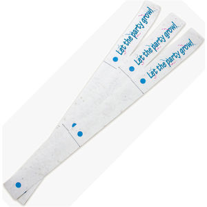 Seed Paper Festival Wristbands    