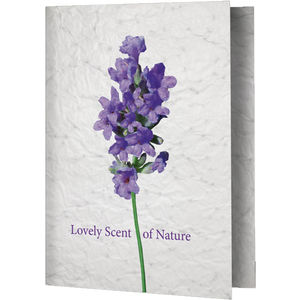 Seed Paper Greeting Card A5 Size  Black and White London