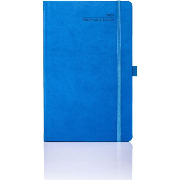 Ivory Medium Weekly Diary Tucson  Black and White London