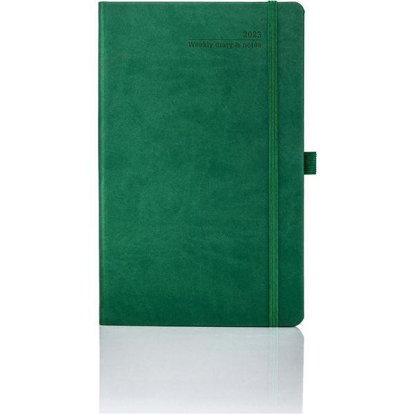 Ivory Medium Weekly Diary Tucson  Black and White London