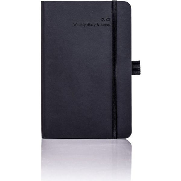 Ivory Medium Weekly Diary Matra  Black and White London