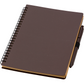 Coffee fibre notebook with pen (approx. A5)  Black and White London