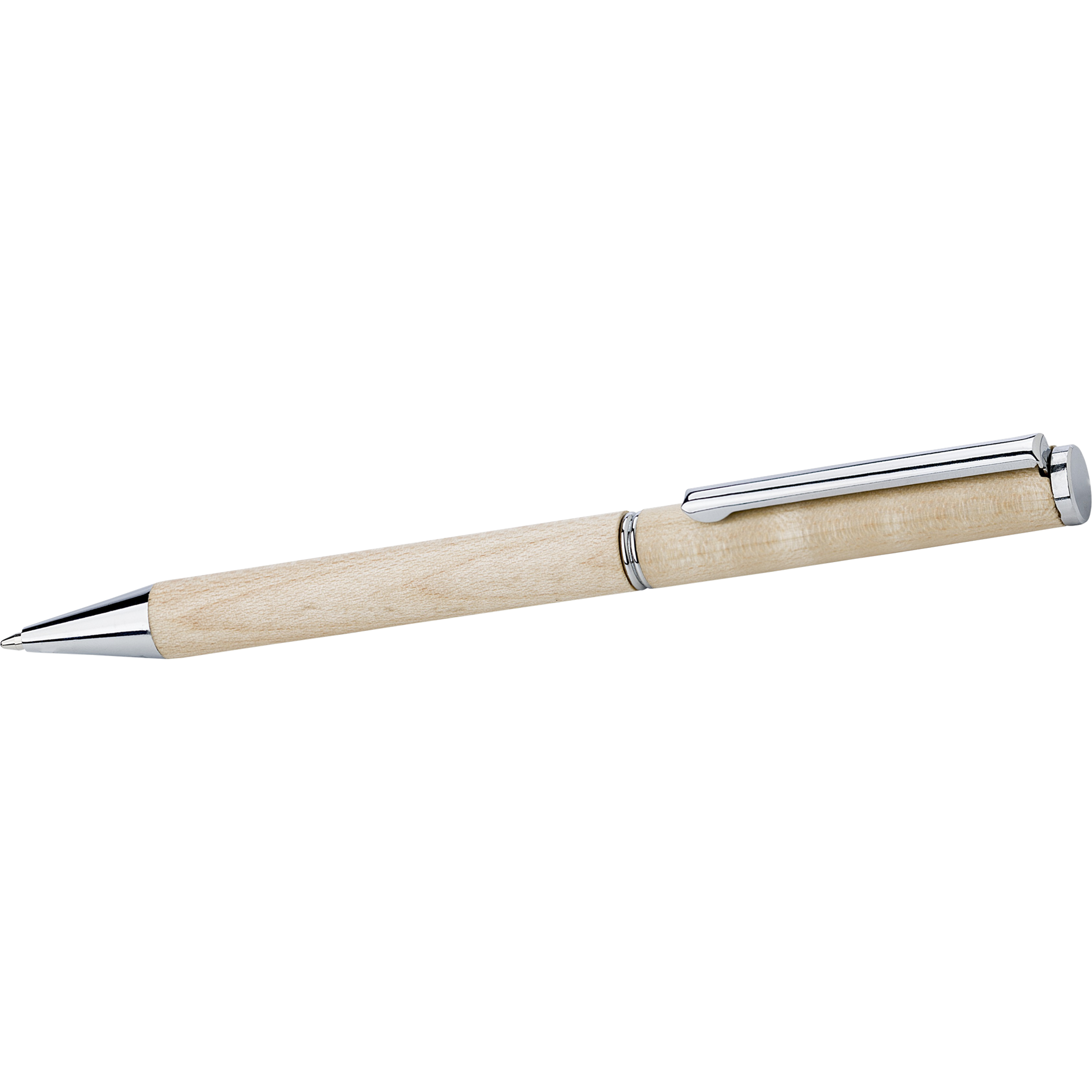 Maple wooden ballpen – Black and White London