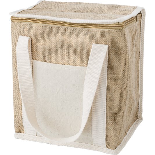 Jute cooler backpack    