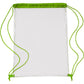 Transparent Backpack  Black and White London