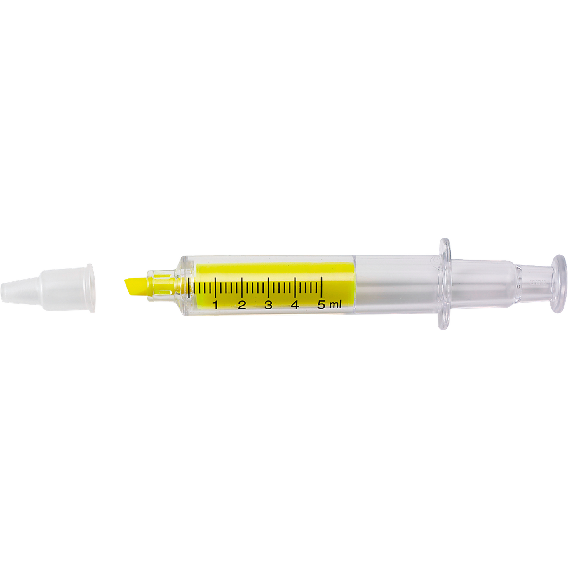 Syringe Text Marker  Yellow  