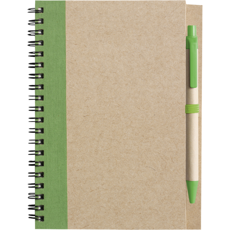 Notebook with ballpen  Black and White London