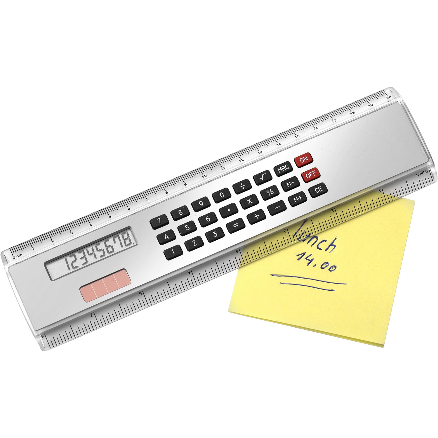 Ruler With Calculator  Black and White London