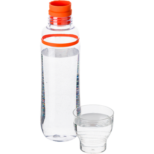 Cool Beverage Flask with Cup 750ml  Black and White London