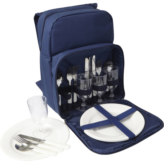 Picnic Rucksack  Black and White London