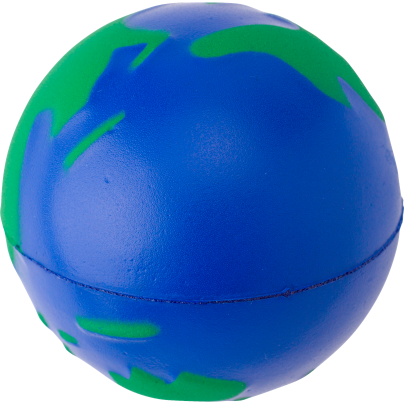 Stress Ball Globe  Black and White London
