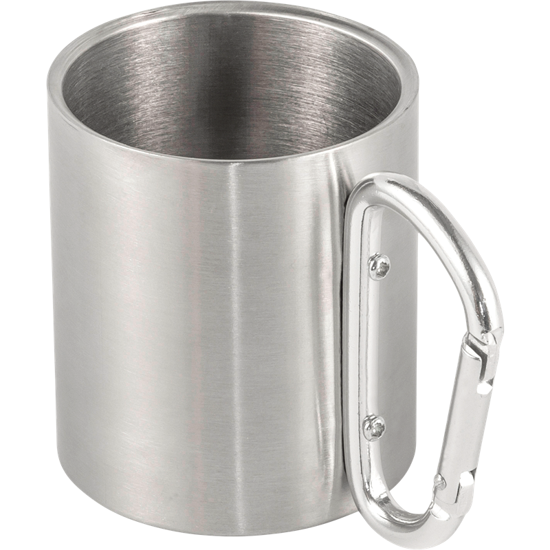 Double walled steel travel mug    