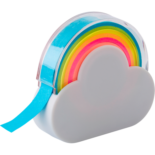 Rainbow memo tape dispenser  Black and White London