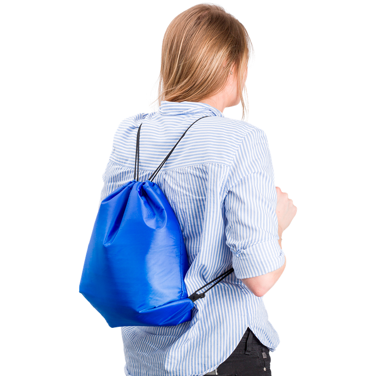 Drawstring cooler Rucksack  Black and White London