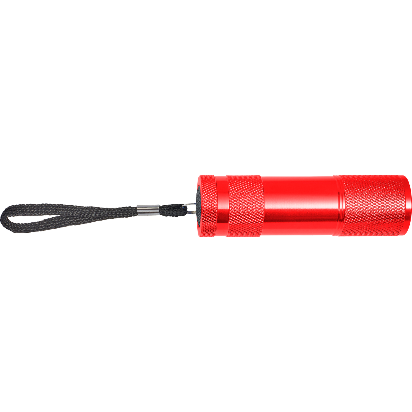 Aluminium metallic LED torch Torches Black and White London