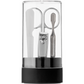 Manicure Set in Standing Case  Black and White London