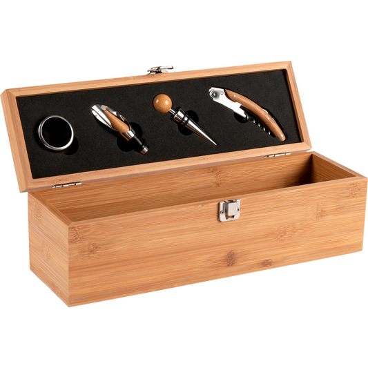 Bamboo Wine Gift Set Gift Sets   