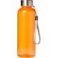 Tritan Drinking Bottle with Steel Cap 500ml  Black and White London