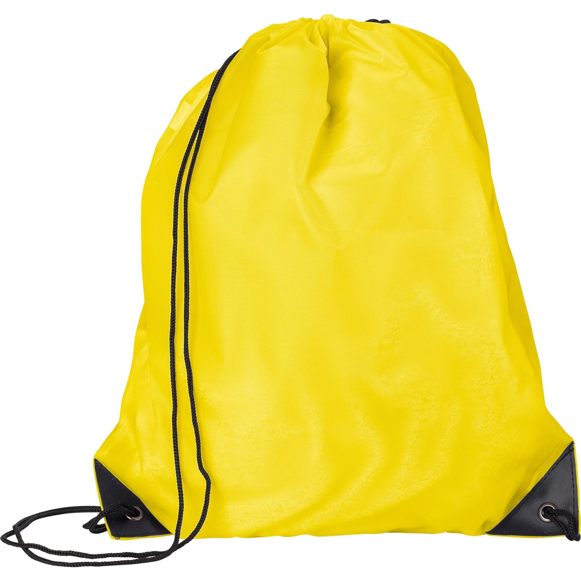 RPET Drawstring Backpack Backpacks & Rucksacks Black and White London