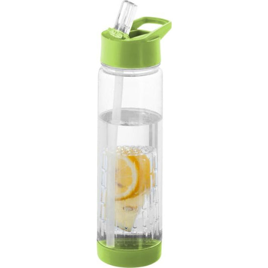 Tutti-frutti 740 ml Tritan™ Infuser Sport Bottle  Black and White London