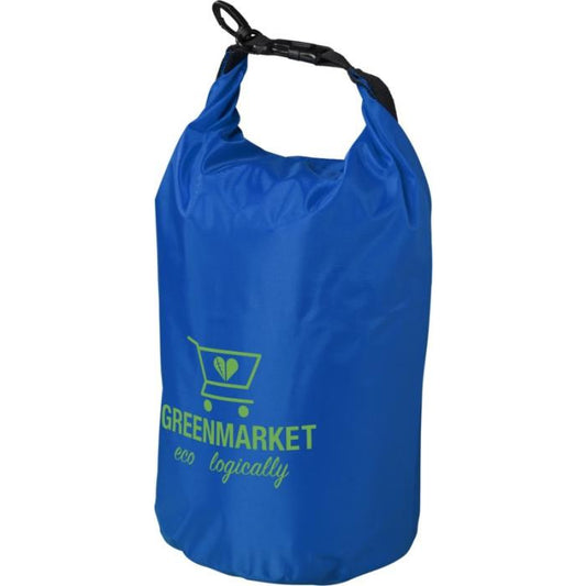 Survivor 5 Litre Waterproof Roll-Down Bag Travel Accessories Black and White London