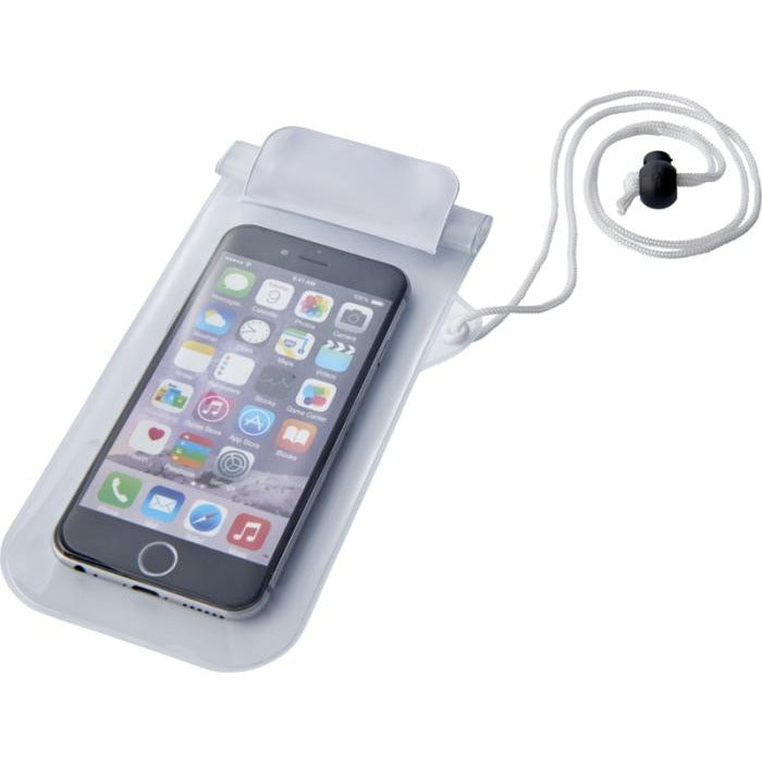 Mambo Waterproof Smartphone Storage Pouch  White  
