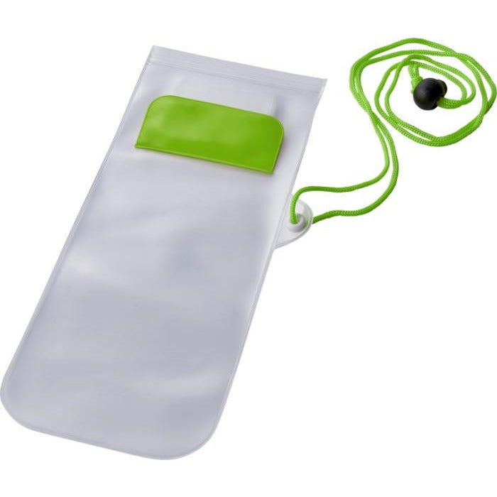 Mambo Waterproof Smartphone Storage Pouch  Lime  