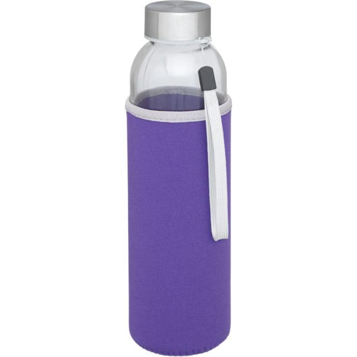 Bodhi 500 ml Glass Water Bottle Glass Bottles Black and White London