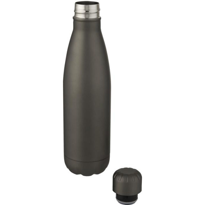 Cove 500 ml Vacuum Insulated Stainless Steel Bottle Drinkware Black and White London