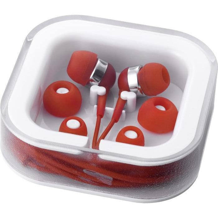 Sargas Lightweight Earbuds  Black and White London