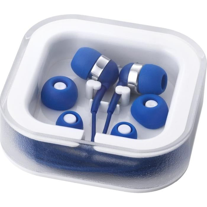 Sargas Lightweight Earbuds  Black and White London