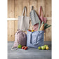 Pheebs Medium-Weight Recycled Tote Bag 7L Bags Black and White London