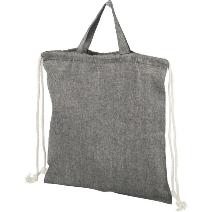 Pheebs Medium-Weight Recycled Drawstring Backpack 6L Backpacks & Rucksacks   