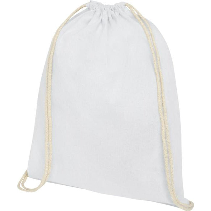 Oregon Medium-Weight Cotton Drawstring Backpack 5L Drawstring Bags   