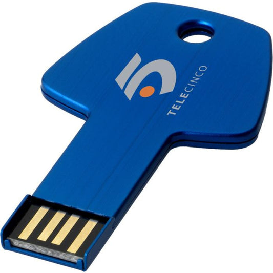 Key USB Flash Drive  Blue  