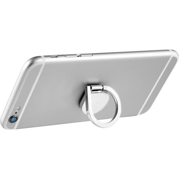 Cell Aluminium Ring Phone Holder  Black and White London