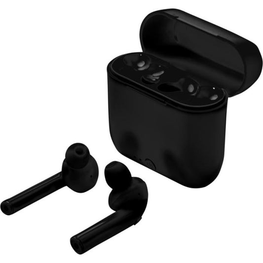 Essos Wireless Auto Pair Earbuds  Black  