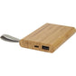 Tulda 5000 mAh Bamboo Power Bank Power Banks Black and White London