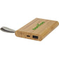 Tulda 5000 mAh Bamboo Power Bank Power Banks Black and White London