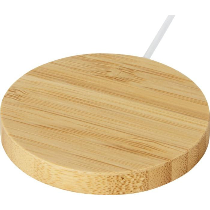 Atra 10W Bamboo Magnetic Wireless Charging Pad Power Banks Black and White London