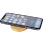 Atra 10W Bamboo Magnetic Wireless Charging Pad Power Banks Black and White London