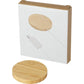 Atra 10W Bamboo Magnetic Wireless Charging Pad Power Banks Black and White London