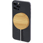 Atra 10W Bamboo Magnetic Wireless Charging Pad Power Banks Black and White London