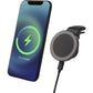 Magclick 10W Wireless Magnetic Car Charger Car Accessories Black and White London