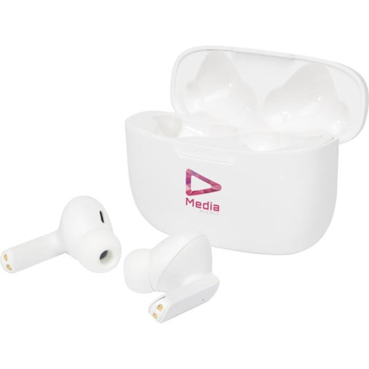 Essos 2.0 Wireless Auto Pair Earbuds  Black and White London