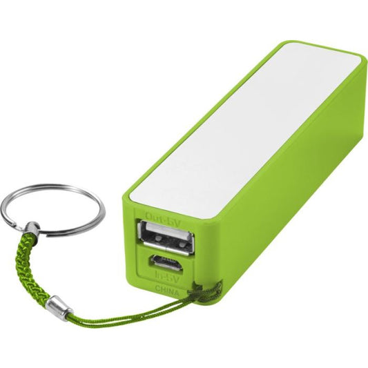 Jive 2000 mAh Power Bank  Lime / White  