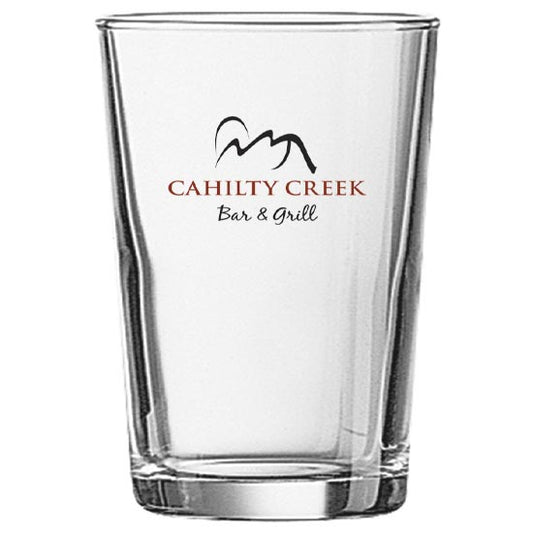 Conique Tumbler Glass (80ml/2.7oz) Glassware Black and White London