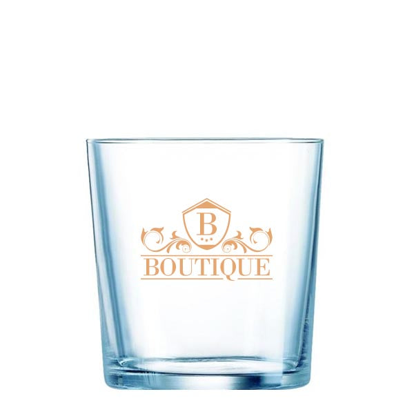 Pinta Old Fashioned Glass Spirits Tumbler (360ml/12.7oz) Glass Tumblers Black and White London