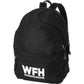 Trend 4-compartment backpack  Black and White London
