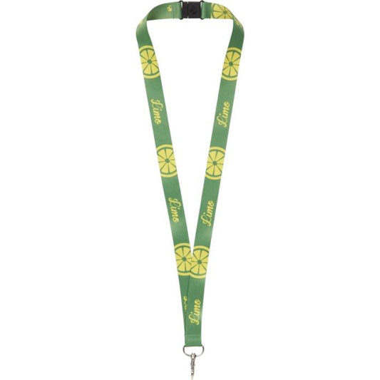 Addie Sublimation Lanyard - Double Side Lanyards Black and White London